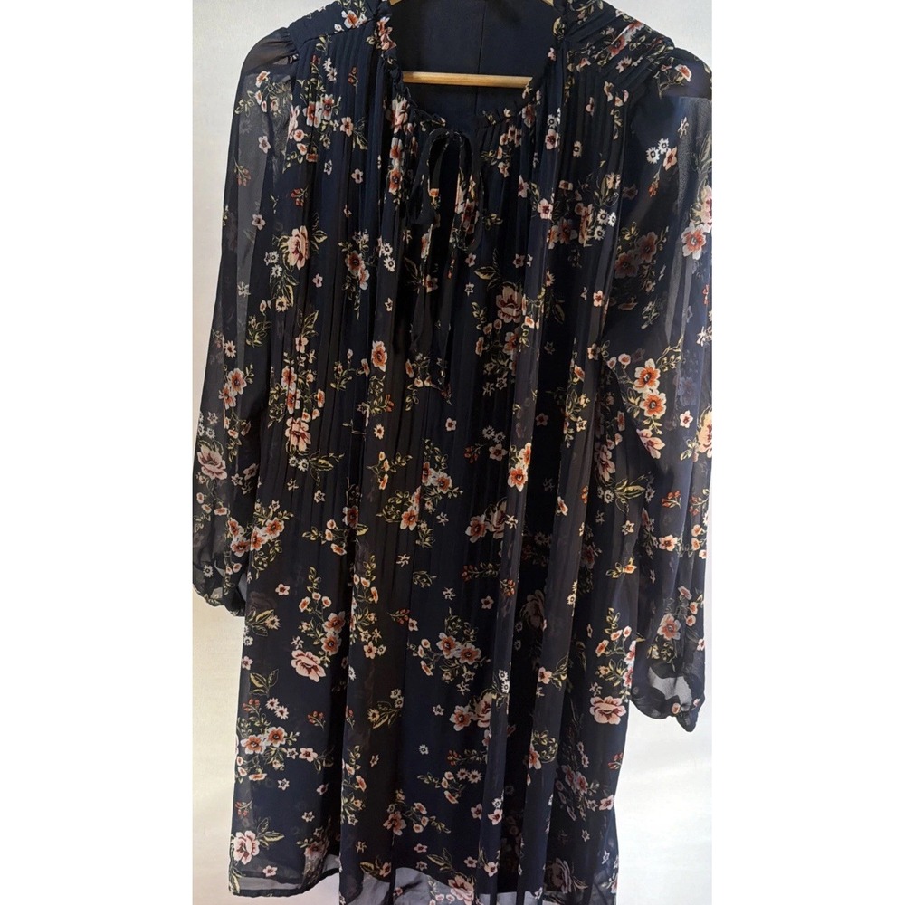 Time and Tru Women's Dress, Size M, Floral, Swing Dress